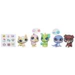 Мини-набор Littlest Pet Shop с 5 зверюшками и аксессуарами B5004