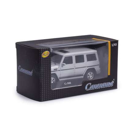 Внедорожник CARARAMA Mercedes 1:43 без механизмов серебряный