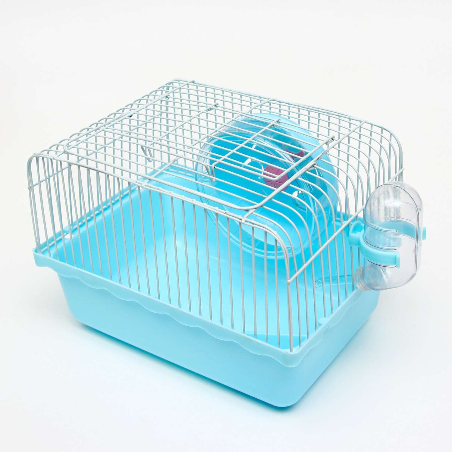 Клетка для грызунов Пижон 23 х 17 х 17 см голубая - фото 3