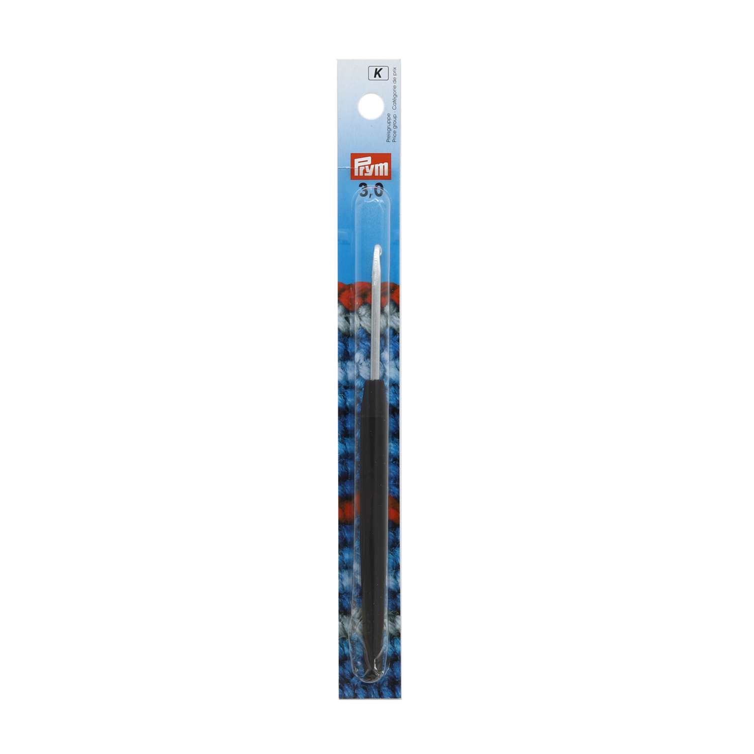 Крючок для вязания Prym SOFT с мягкой ручкой алюминиевый 3 мм 14 см 195174 - фото 7