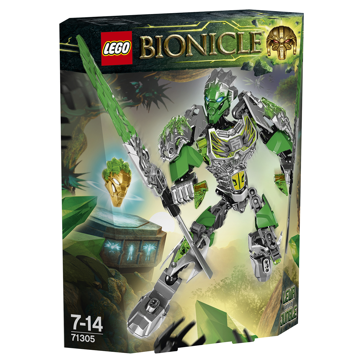 Конструктор LEGO Bionicle Лева - Объединитель Джунглей (71305) купить по  цене 999 ₽ в интернет-магазине Детский мир