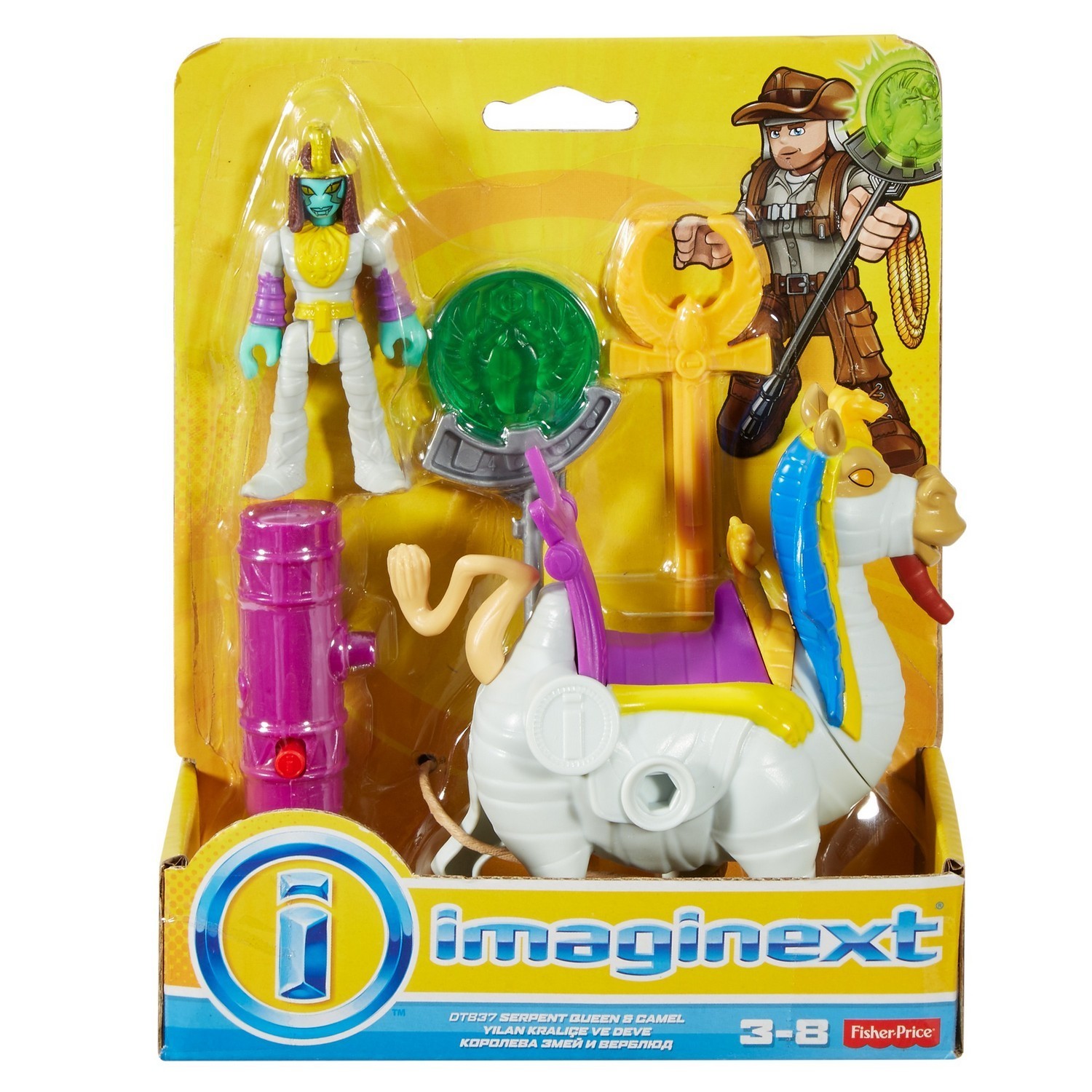 Фигурка IMAGINEXT Расхитители гробниц: с аксесcуарами (DTB37) - фото 6