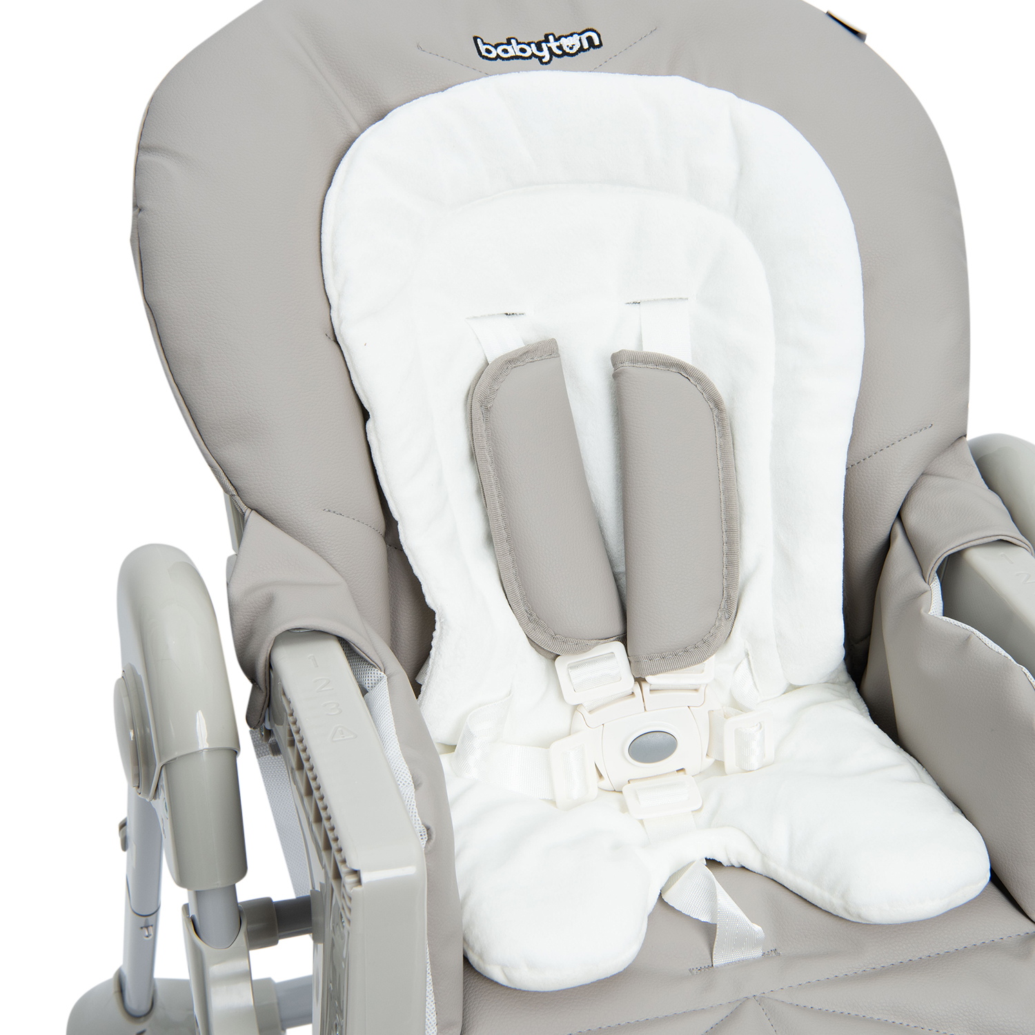 Стульчик для кормления Babyton Optima Eco Grey - фото 11