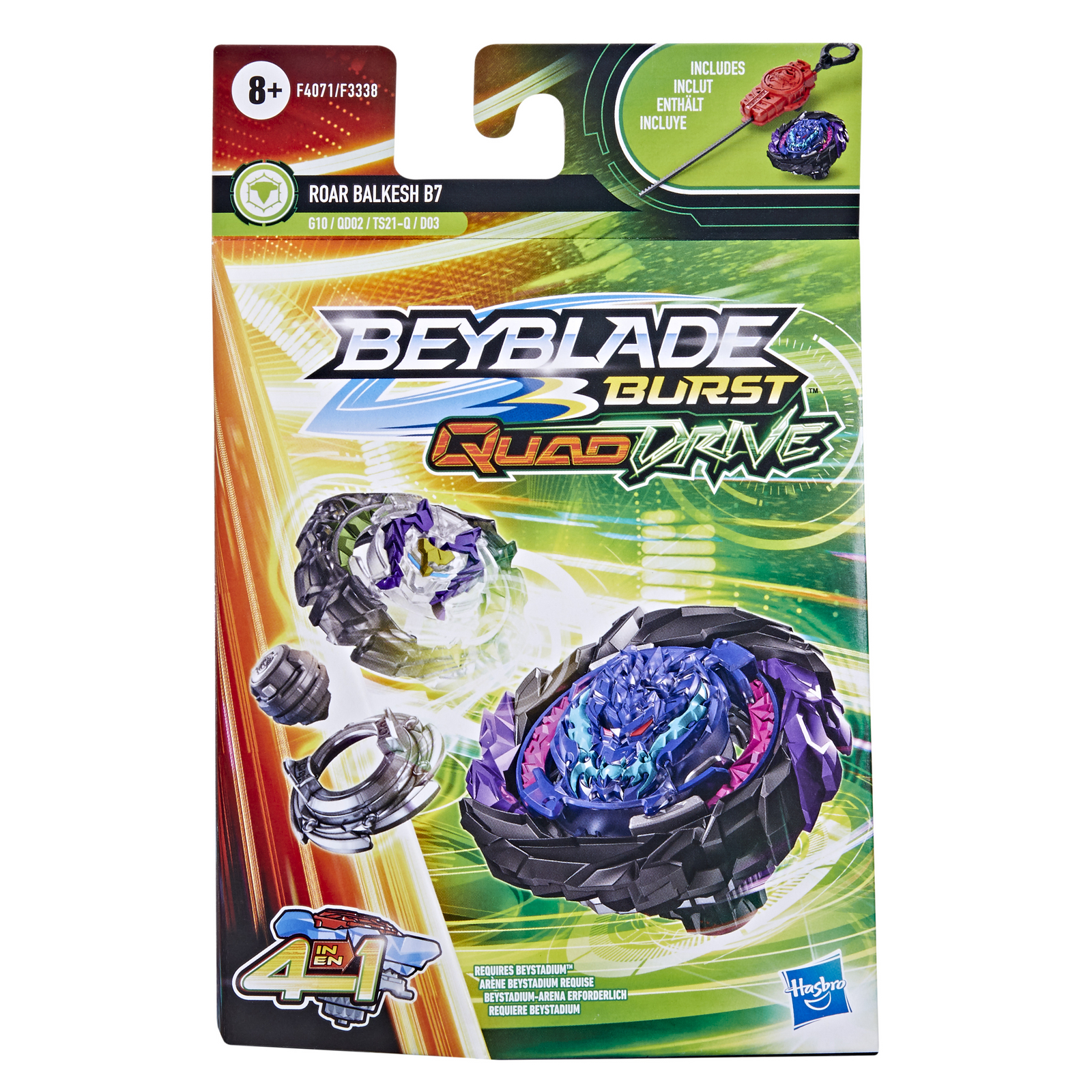 Набор игровой BeyBlade Роар Балкеш B7 с пускателем F4071EU4 - фото 2