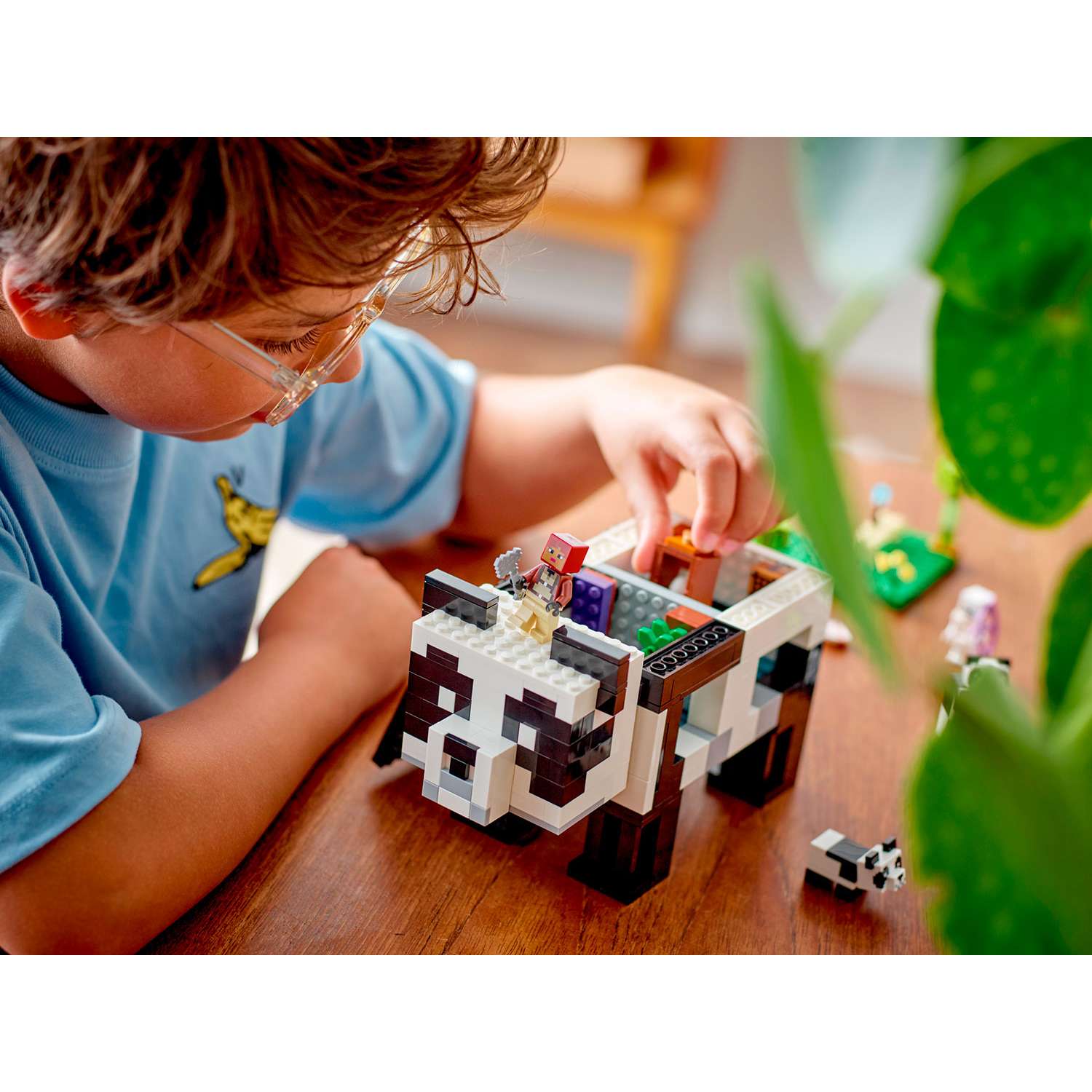 Конструктор детский LEGO Minecraft Дом Панды 21245 - фото 8