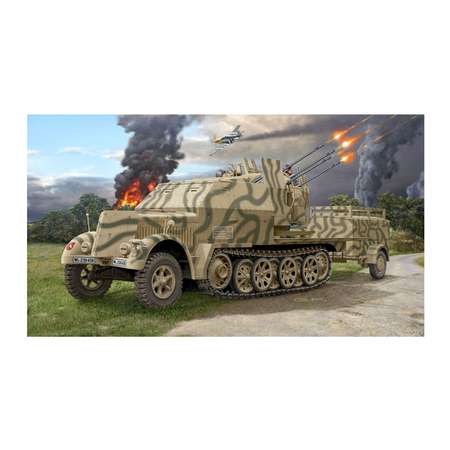 Полугусеничный тягач Revell Sd Kfz 7/1