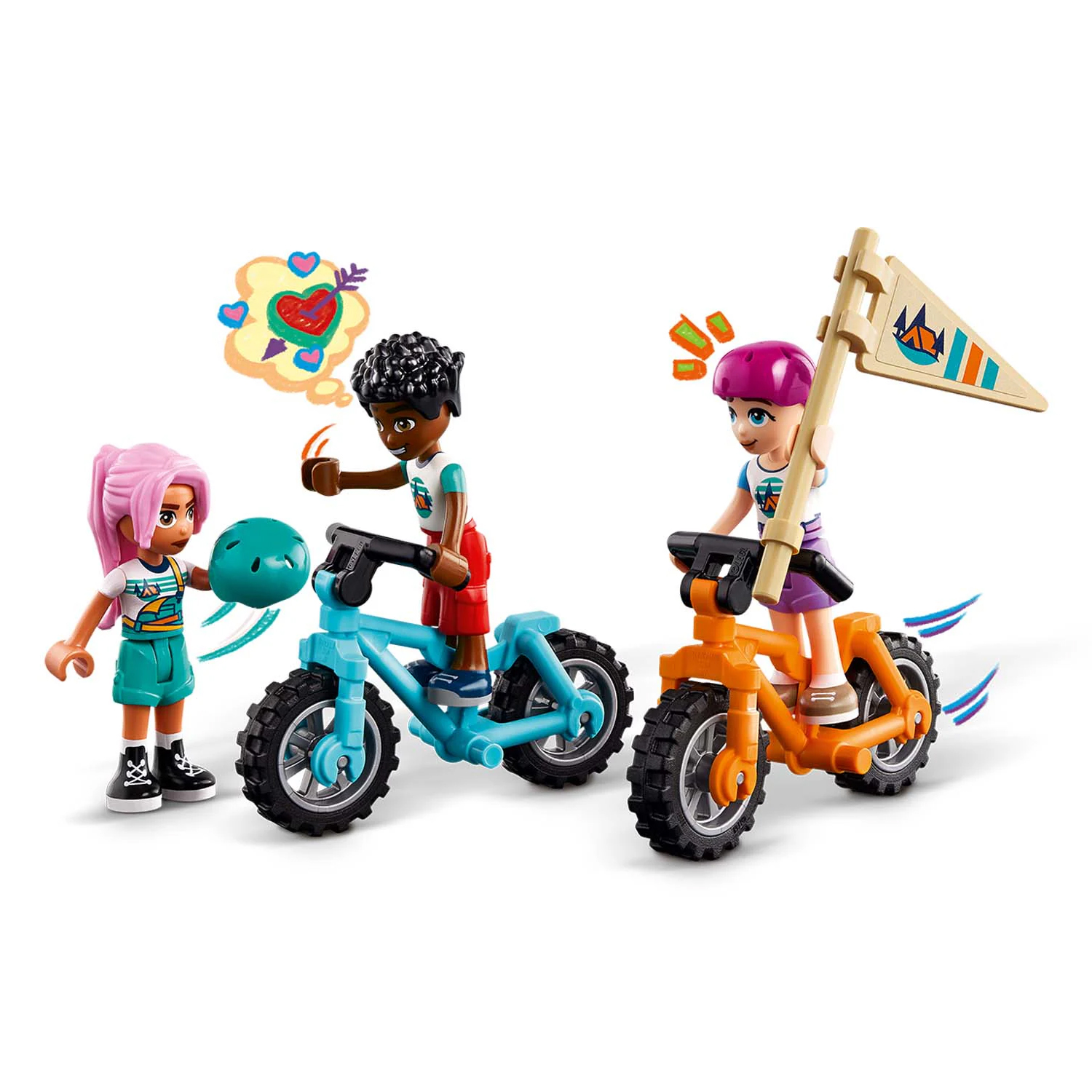 Конструктор детский LEGO Friends Уютные домики в летнем лагере - фото 2