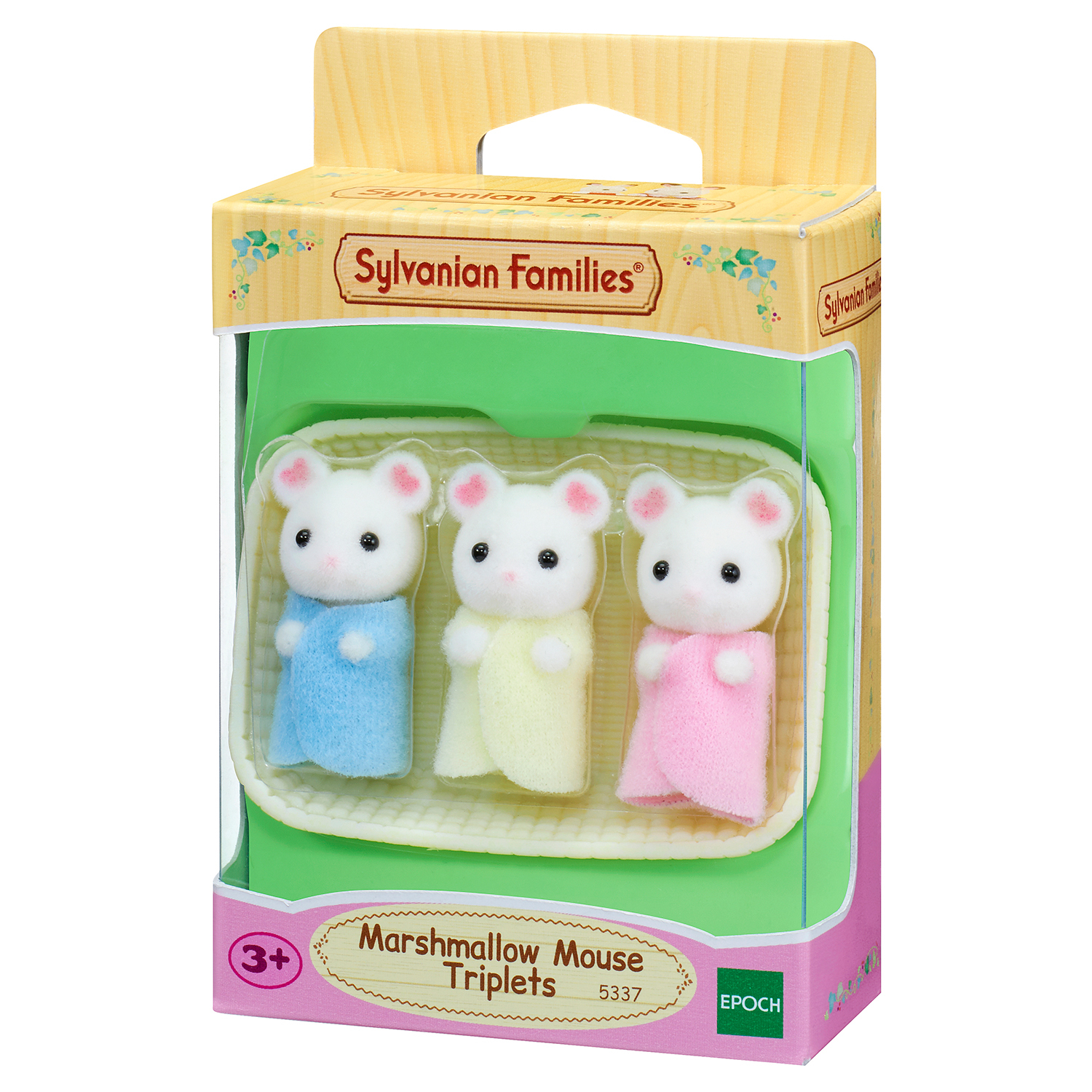 Набор Sylvanian Families Тройняшки Зефирные мышата 5337 - фото 2