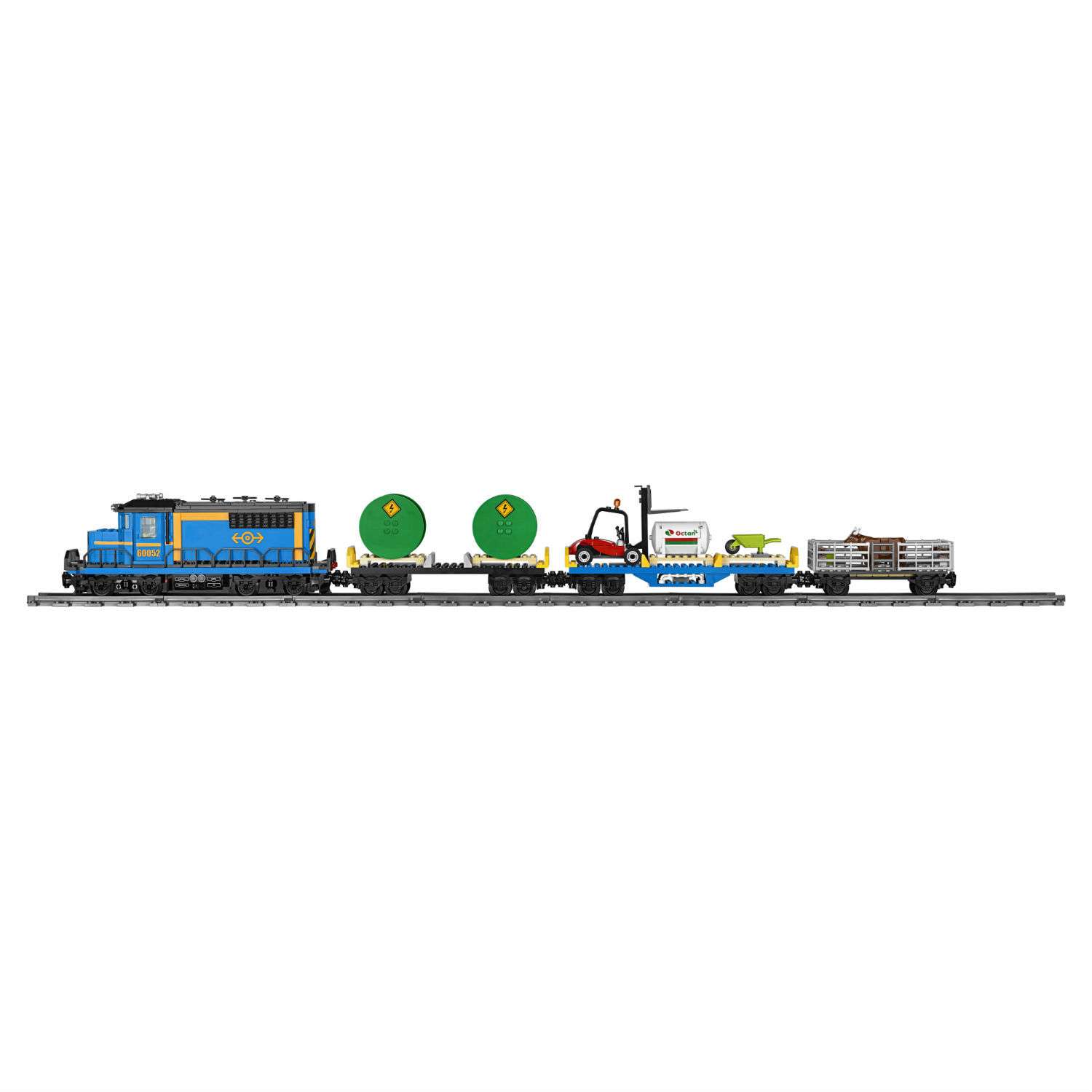 Конструктор LEGO City Trains Грузовой поезд (60052) - фото 12