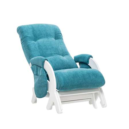 Кресло для кормления Milli Dream с карманами Молочный дуб ткань Soro 86
