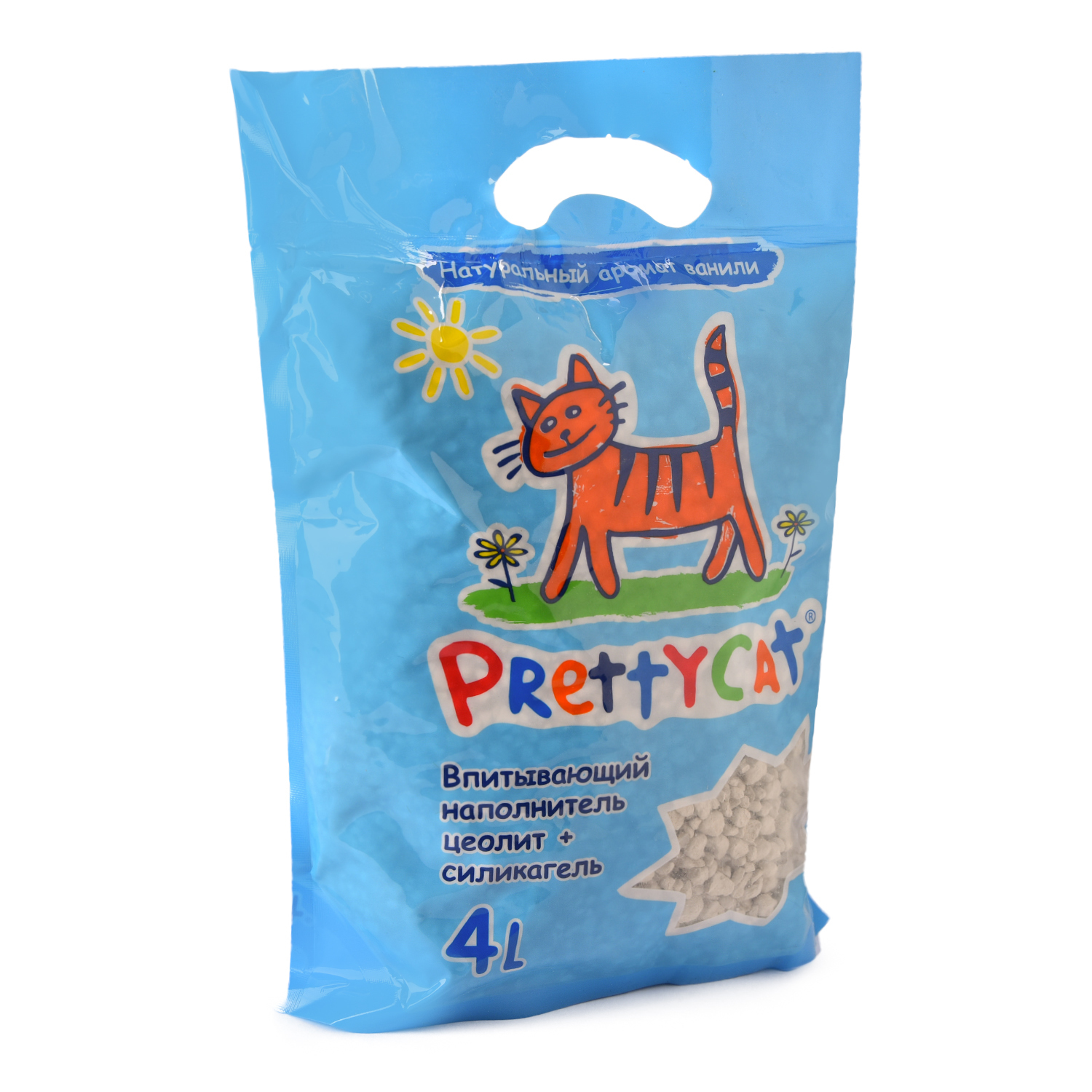 Наполнитель для кошек PrettyCat Aroma Fruit глиняный впитывающий с део-кристаллами 2кг - фото 4