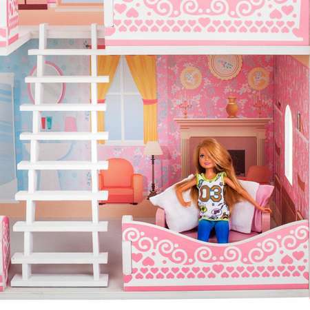 Кукольный домик PAREMO Аурель с мебелью