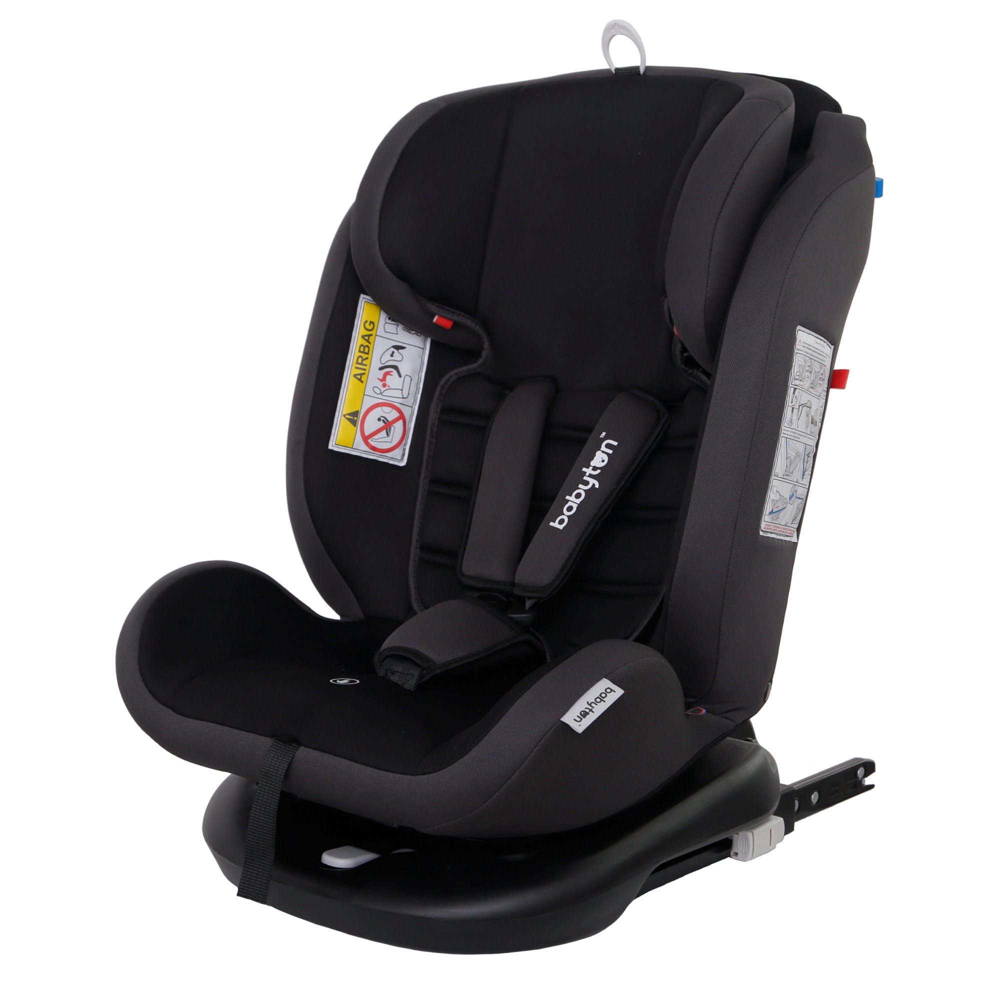 Автокресло Babyton Multi-Stage ISOFIX Black-Grey - фото 29