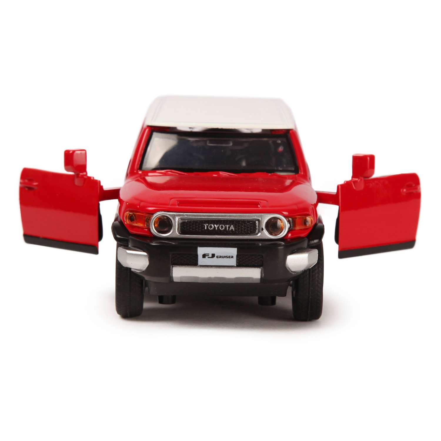 Машинка Mobicaro 1:32 Toyota FJ Cruiser Красная 68304 68304 - фото 6