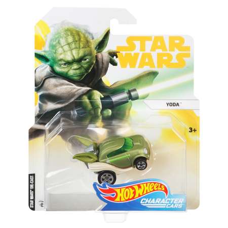 Машинка Hot Wheels Star Wars Йода FLJ60