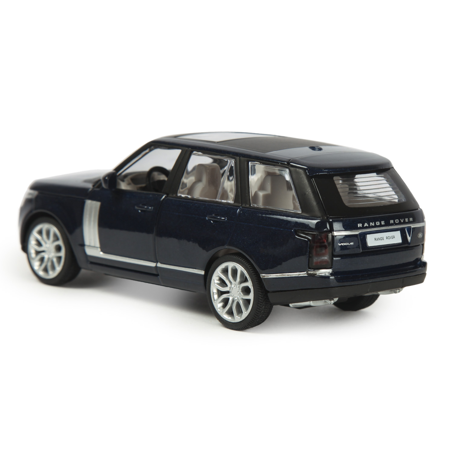 Машинка Mobicaro 1:34 2013 Range Rover Серебристо-синяя 68357 68357 - фото 4