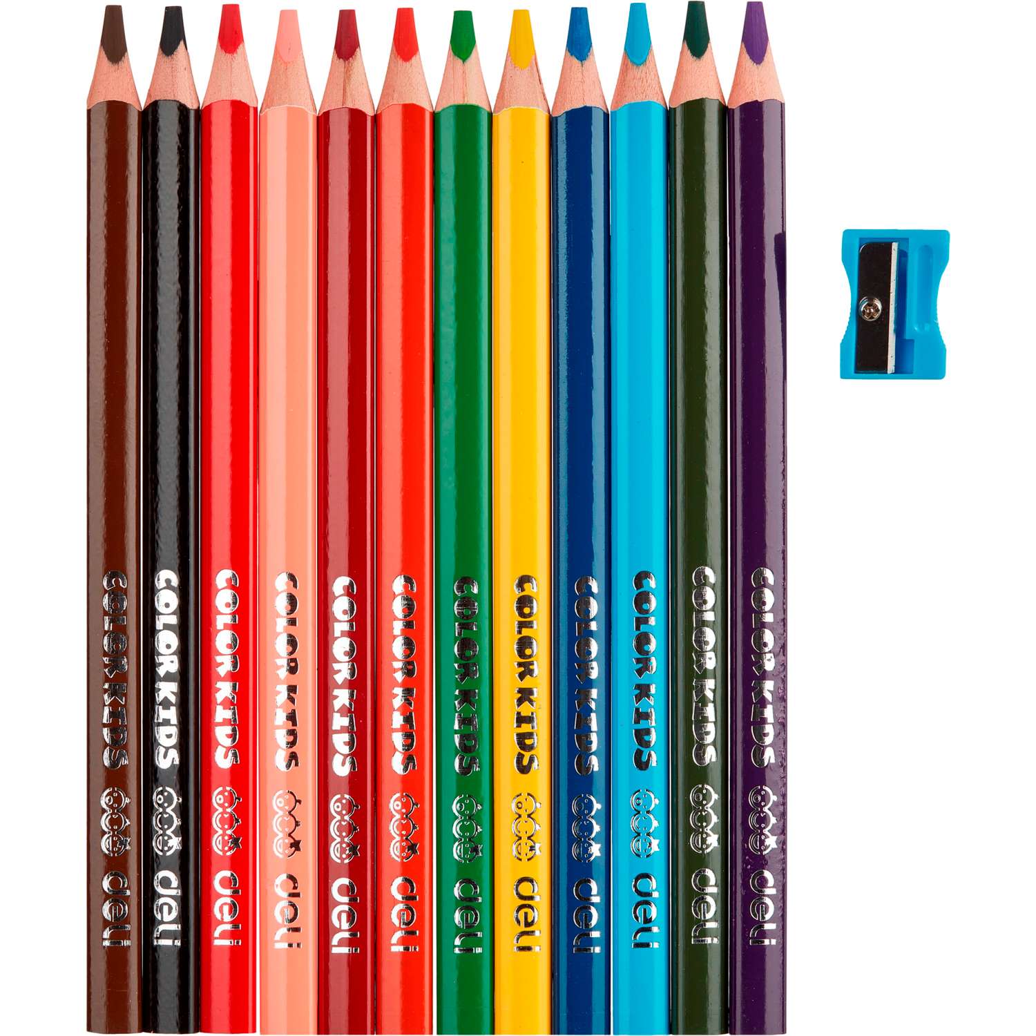 Карандаши цветные Deli Deli EC00600 Color Kids - фото 1