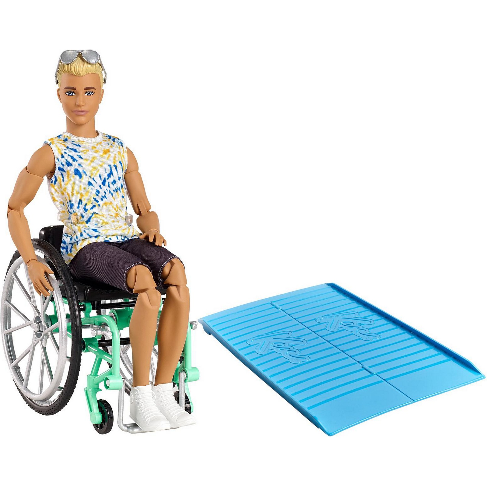 Кукла Barbie Игра с модой Кен в инвалидном кресле GWX93 GWX93 - фото 1