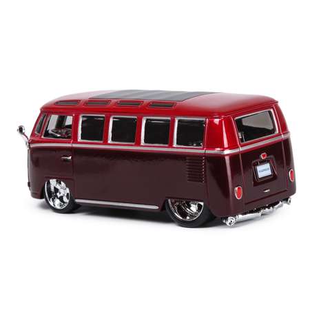 Машина BBurago 1:32 Volkswagen Van Samba 18-42004