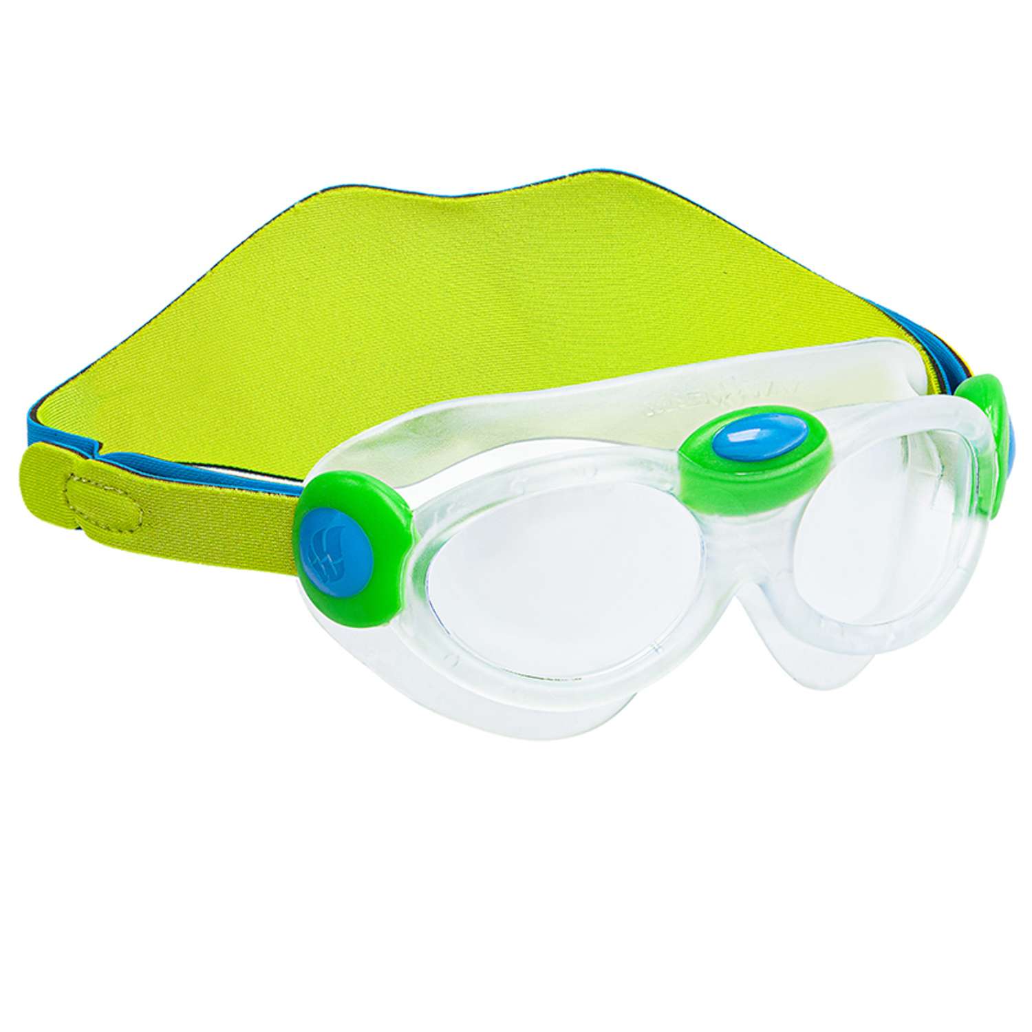 Очки для плавания детские Mad Wave Kids bubble mask M0464 01 0 10W - фото 1