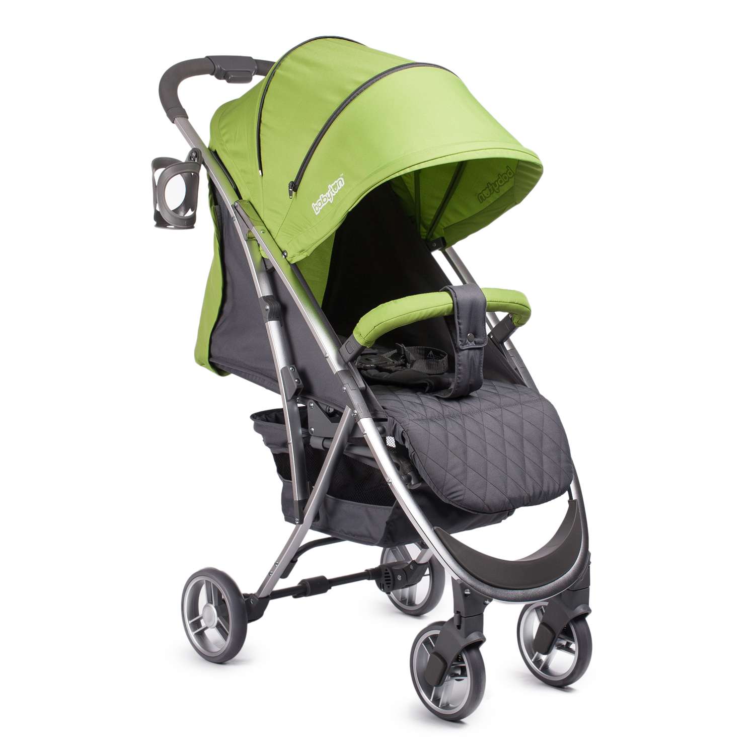 Babyton. Бебетон Актив коляска прогулочная. Коляска Babyton Active e52. Babyton Active Green e52. Babyton Active Green прогулочная коляска.