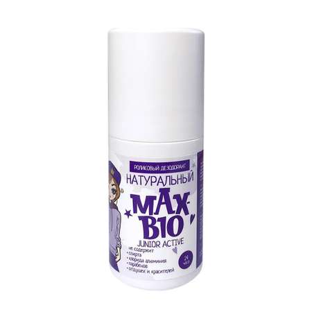 Натуральный дезодорант Max-F Deodrive Натуральный подростковый дезодорант MAX-BIO JUNIOR ACTIVE