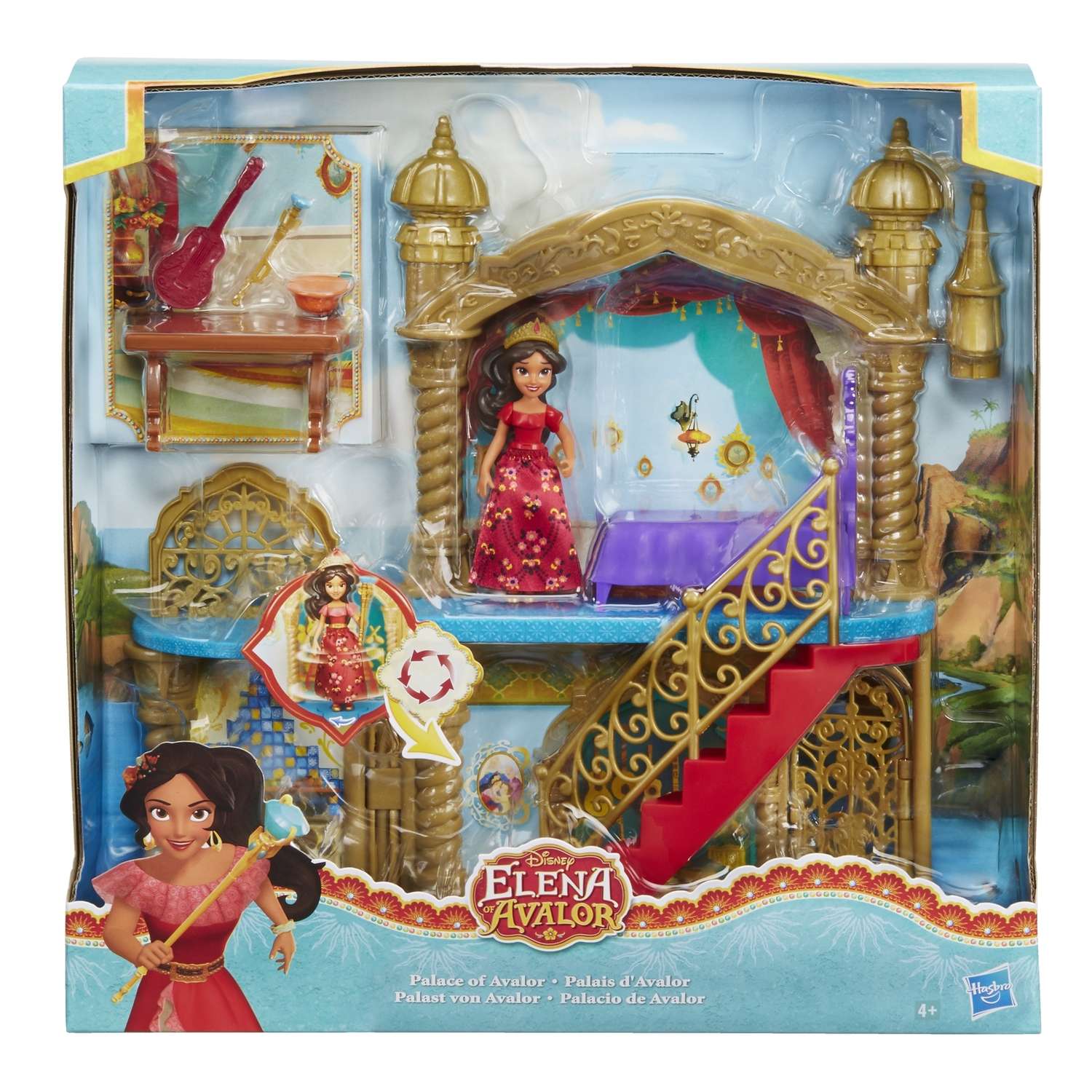 Игровой набор Princess замок маленькие куклы Елена – принцесса Авалора C0386EU4 - фото 4