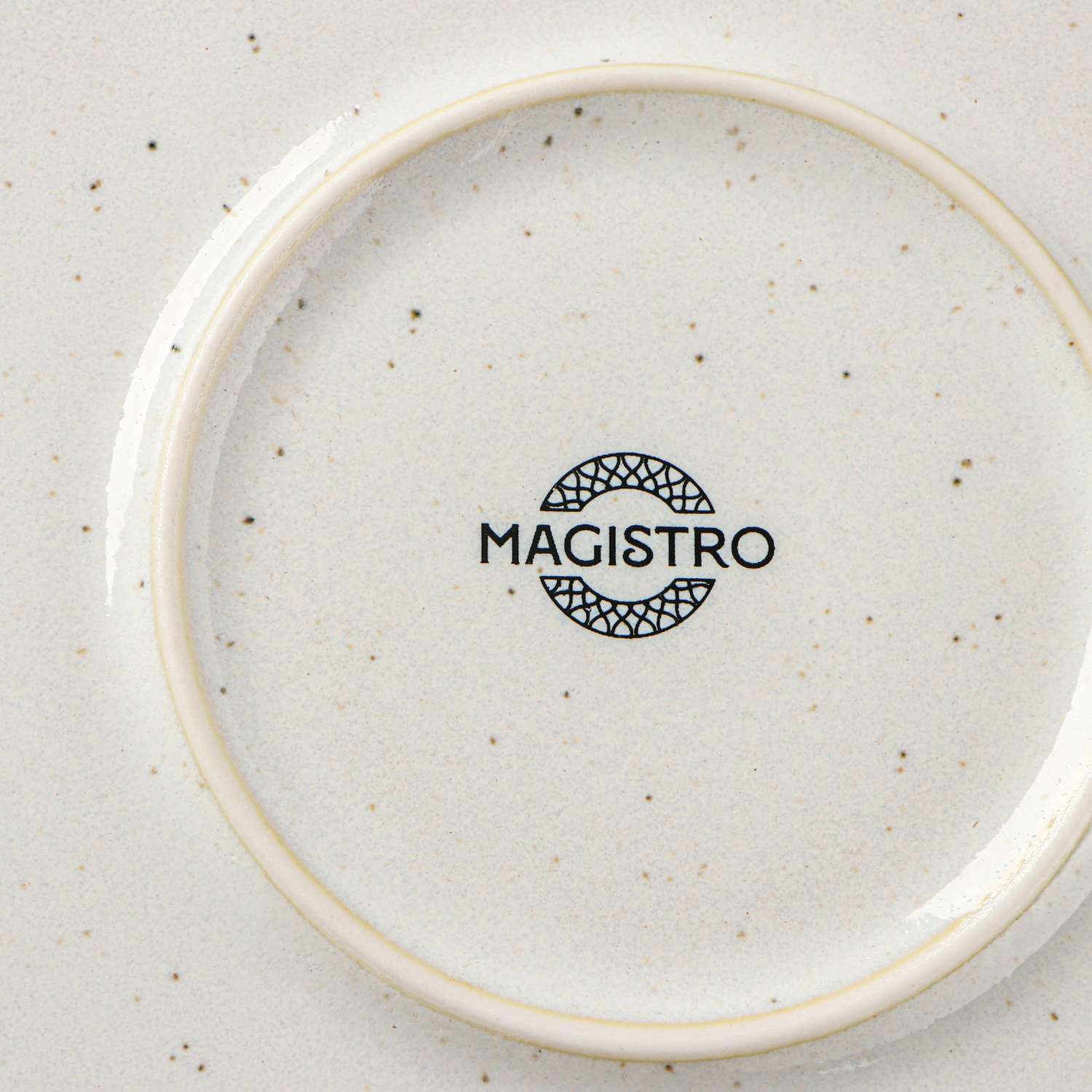 Салатник MAGISTRO фарфоровый с высоким бортом Urban 650 мл d=17 см цвет белый с чёрным - фото 7