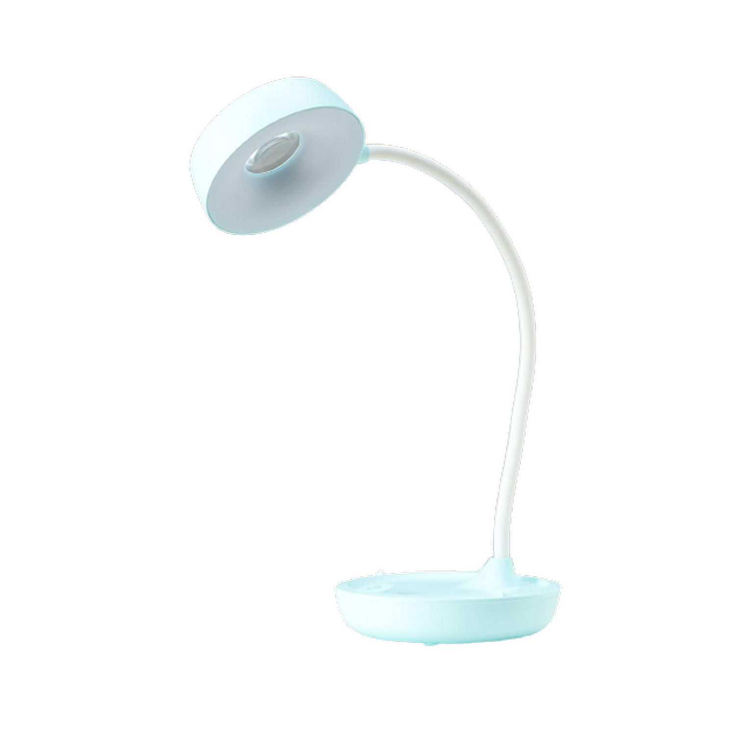Настольная лампа Beroma с подставкой для телефона голубая - фото 1