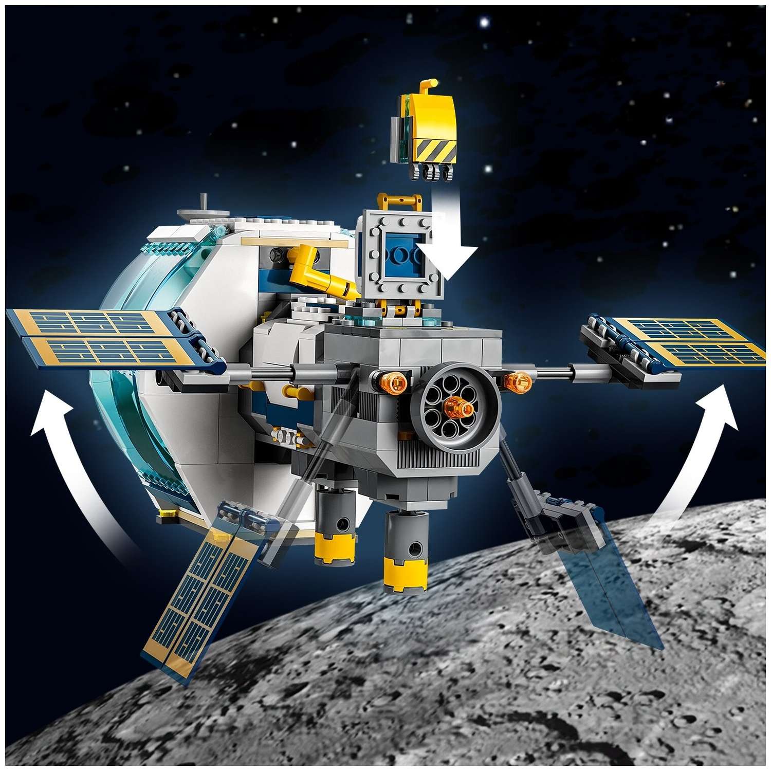 Конструктор LEGO City Lunar Space Station Лунная космическая станция - фото 7