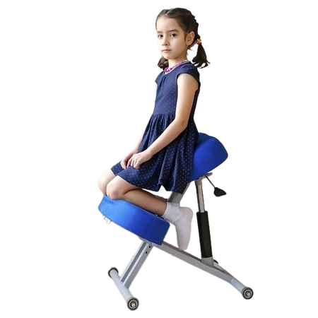 Ортопедический коленный стул Олимп sk-1-2g-Blue