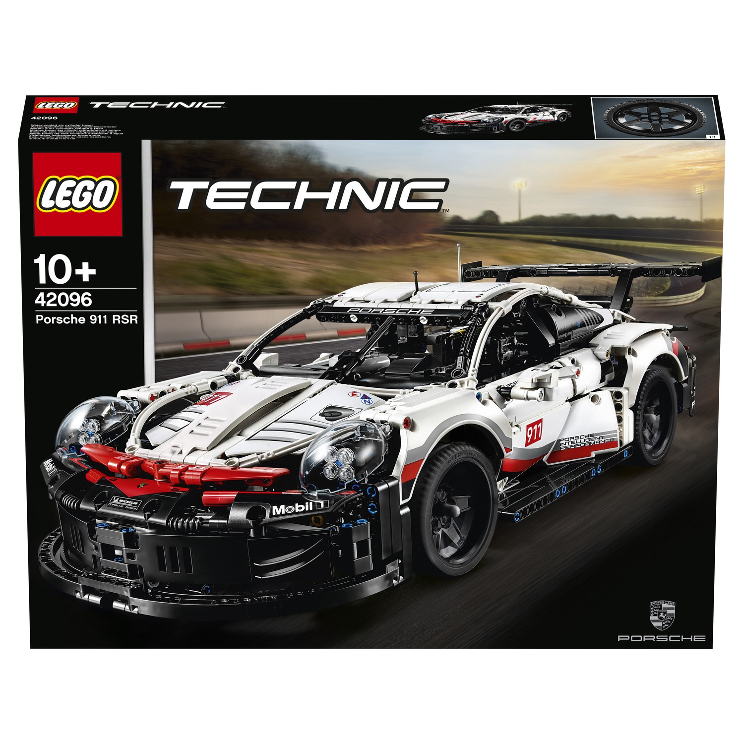 Конструктор LEGO Technic Porsche 911 RSR 42096 купить по цене 13399 ₽ в  интернет-магазине Детский мир