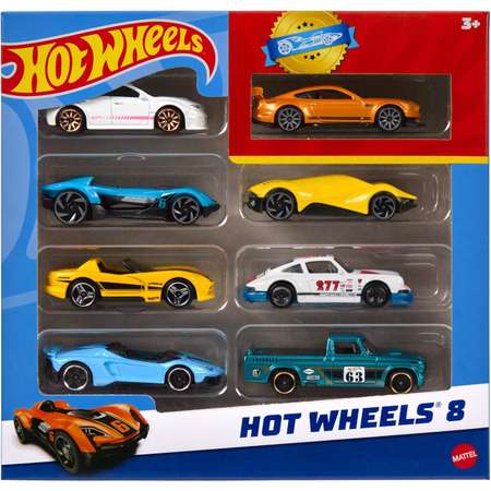 Игровой набор Hot Wheels 1:64 многоцветный