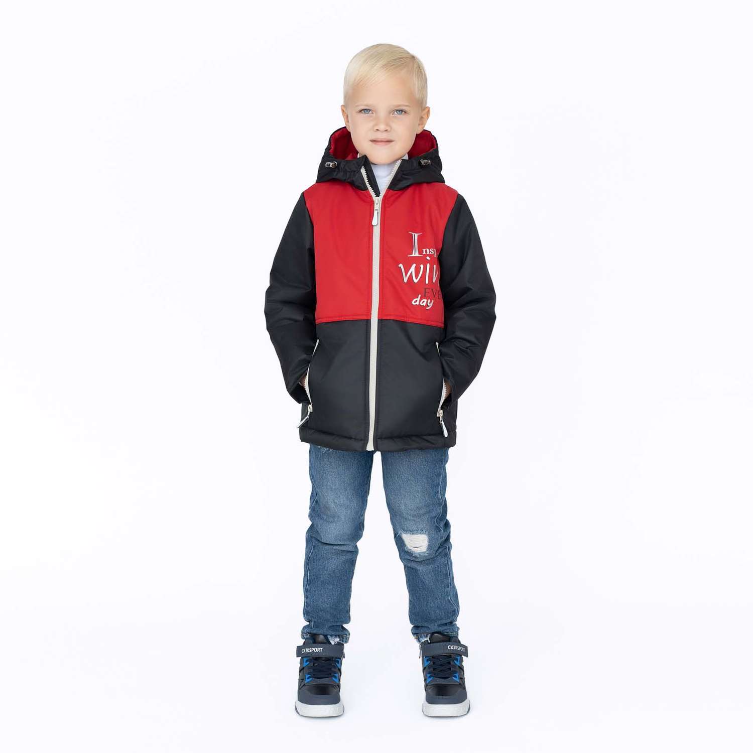 Куртка Arctic kids 70-023/1 черный - фото 1