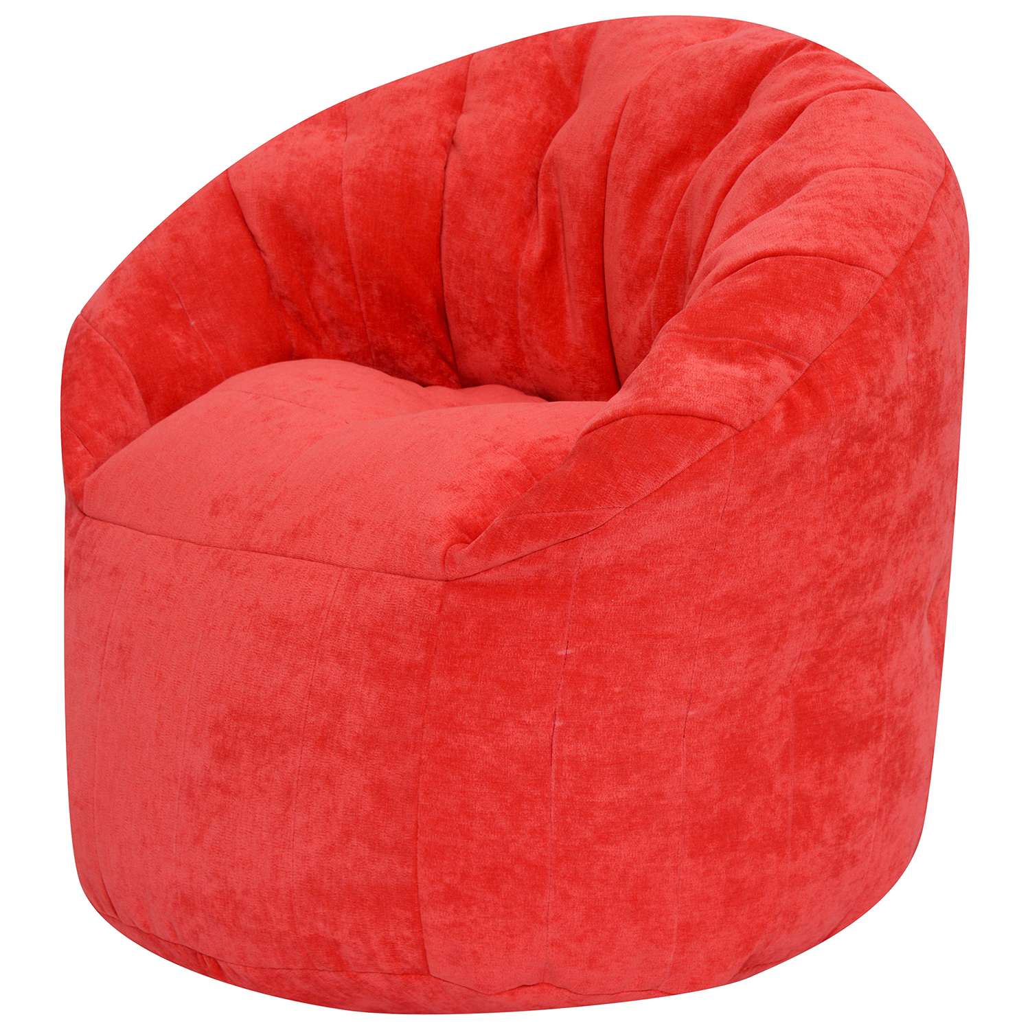 Кресло-мешок DreamBag Пенек Австралия Красный Микровельвет - фото 1