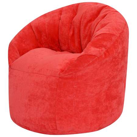 Кресло-мешок DreamBag Пенек Австралия Красный Микровельвет