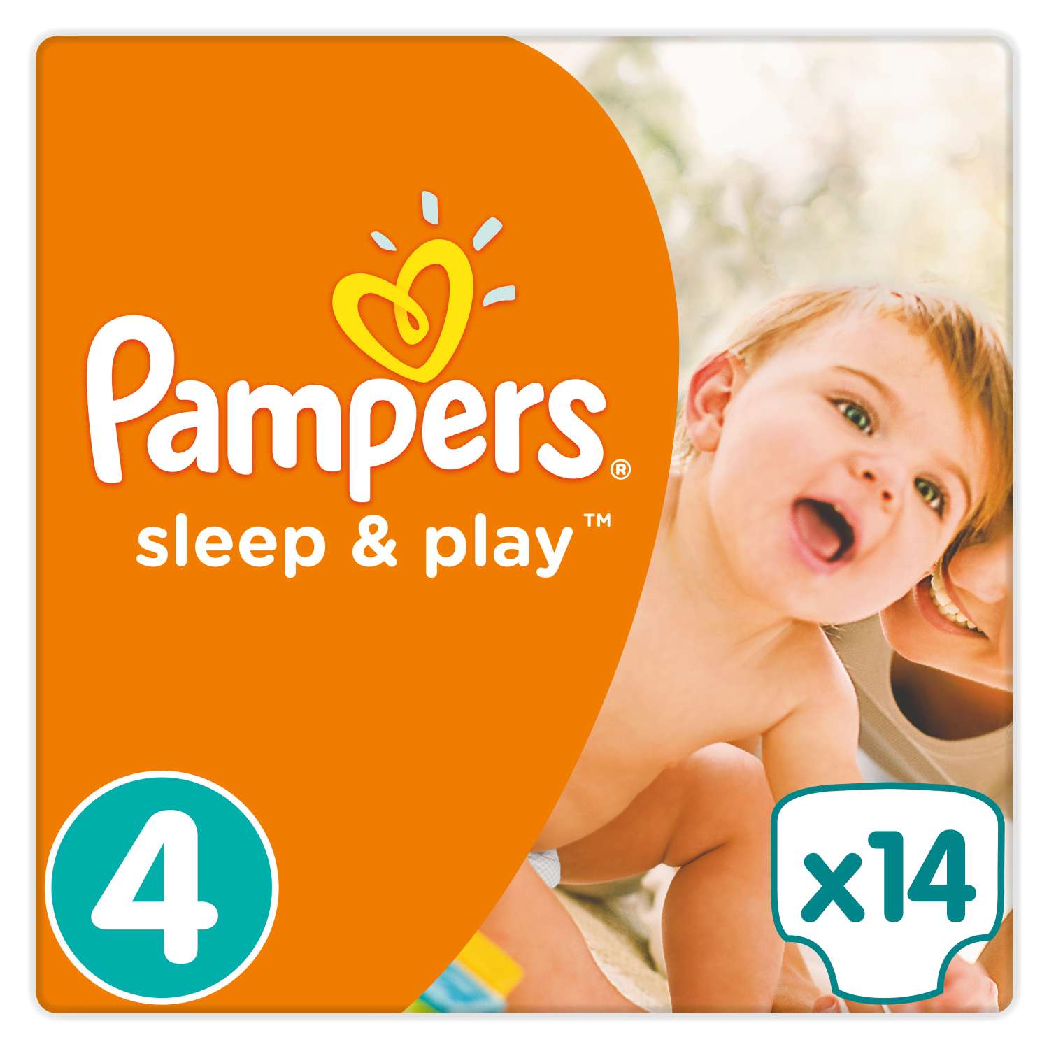 Подгузники Pampers Sleep and Play 7-14кг 14шт - фото 1