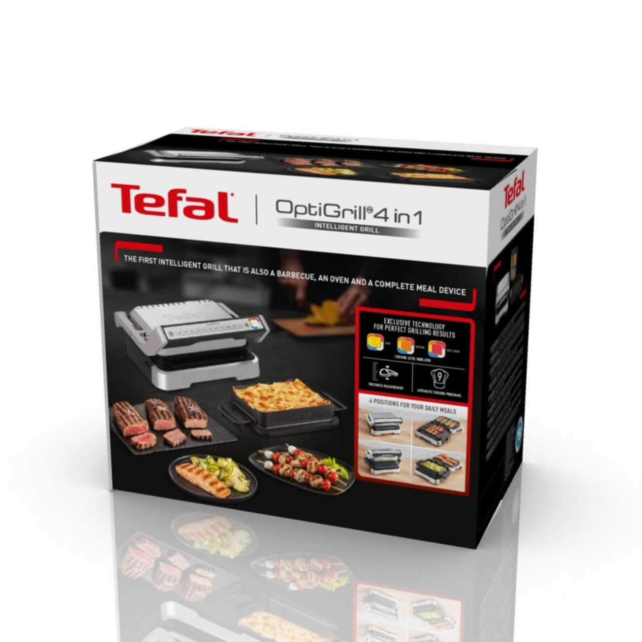 Электрогриль Tefal Optigrill 4 в 1 Inox GC774D30 - фото 13