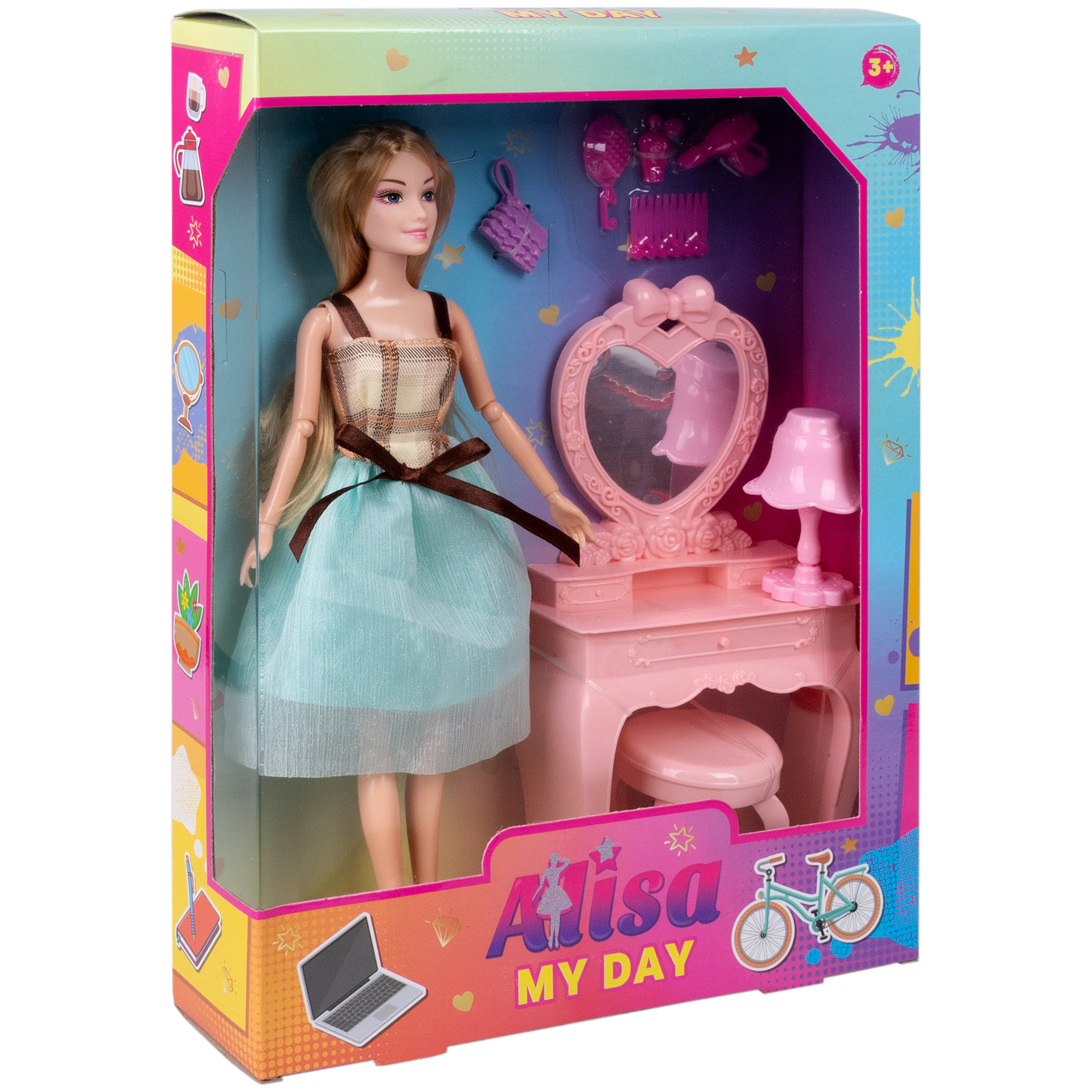 Кукла 1TOY Alisa My Day с аксессуарами Т24508 - фото 16