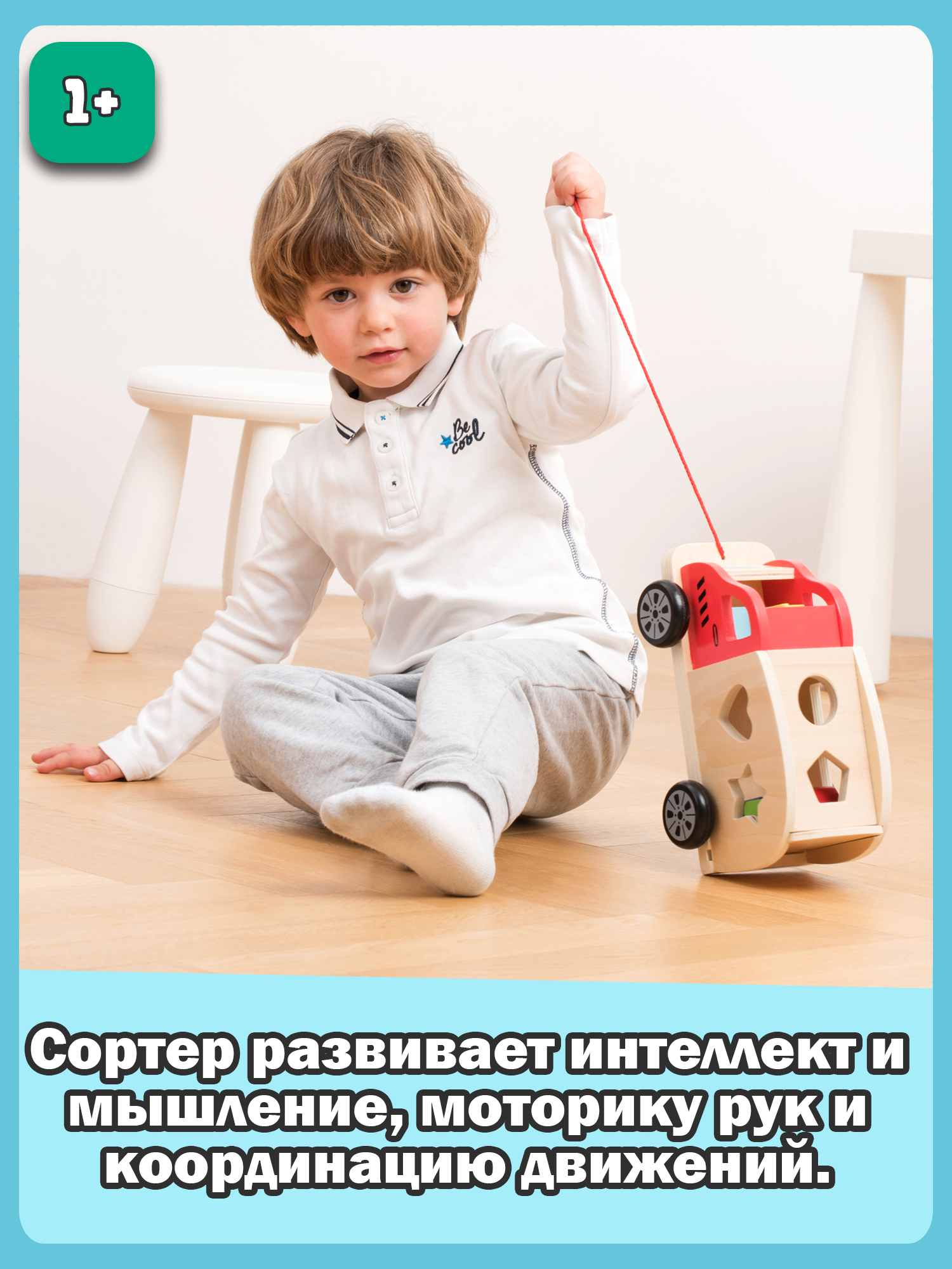 Сортер New Classic Toys грузовик 10564 - фото 6