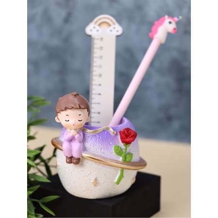 Подставка для канцелярии iLikeGift The little prince purple