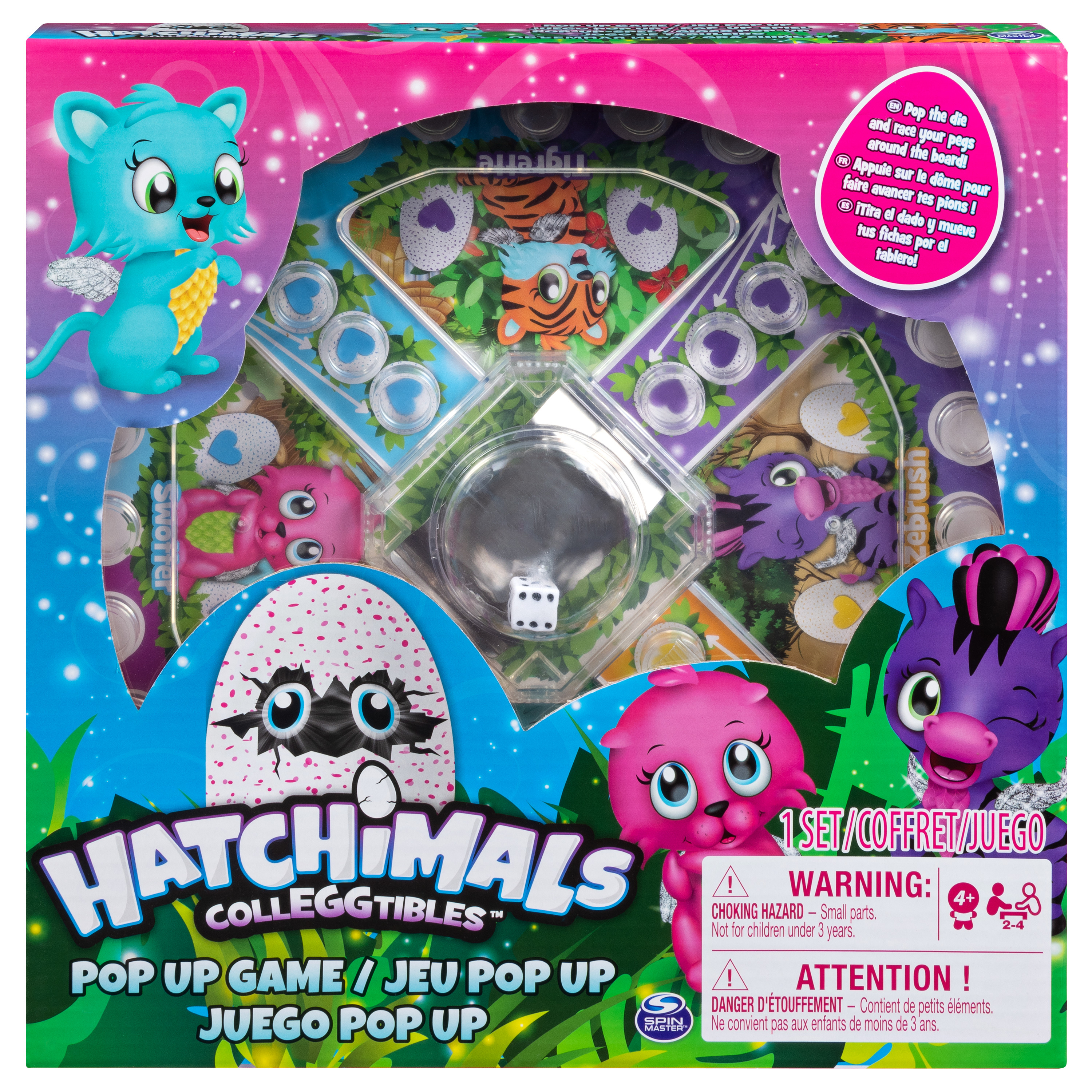 Игра настольная Hatchimals с фишками 6044182 - фото 1