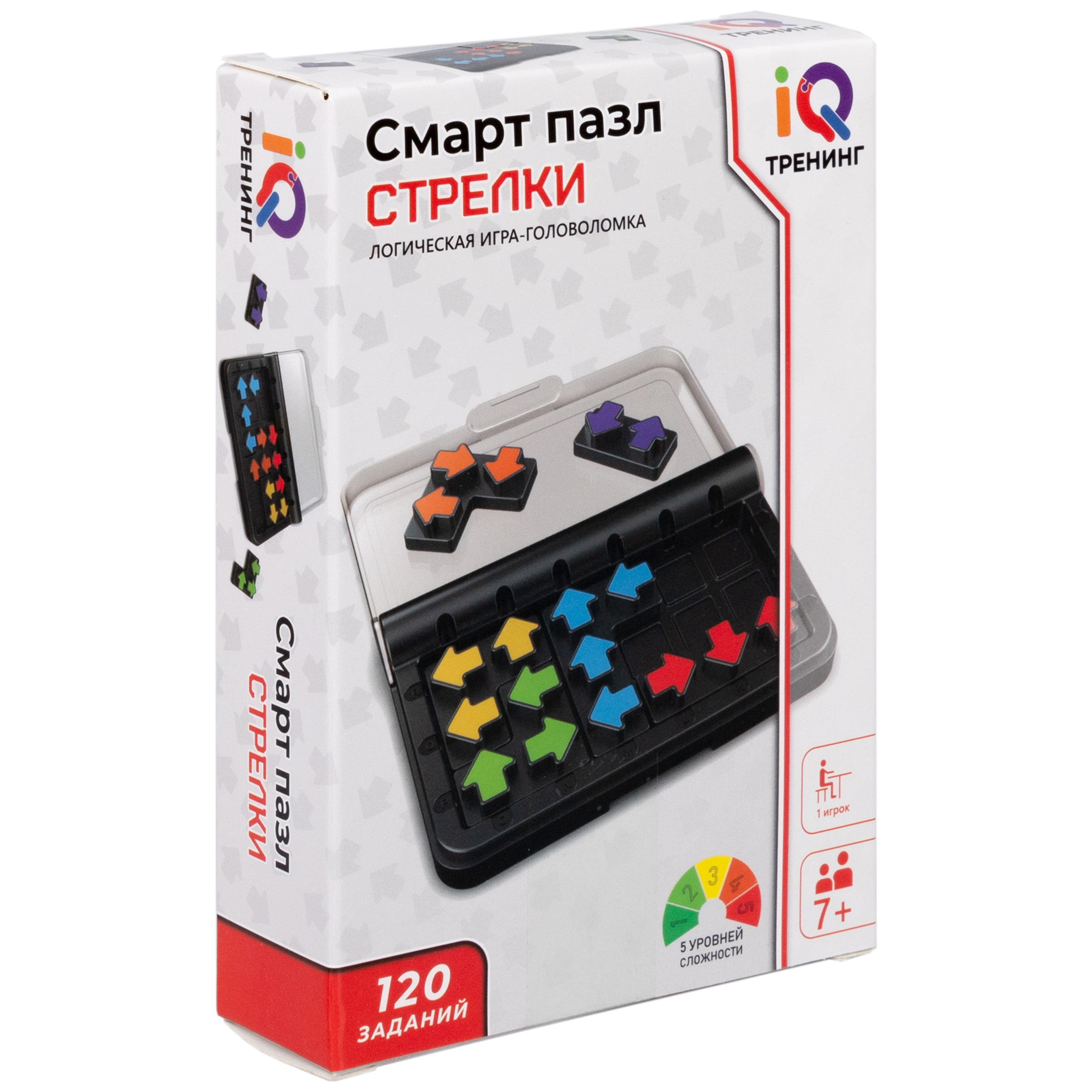 Настольная игра головоломка 1TOY «Смарт пазл Стрелки» развивающие - фото 12