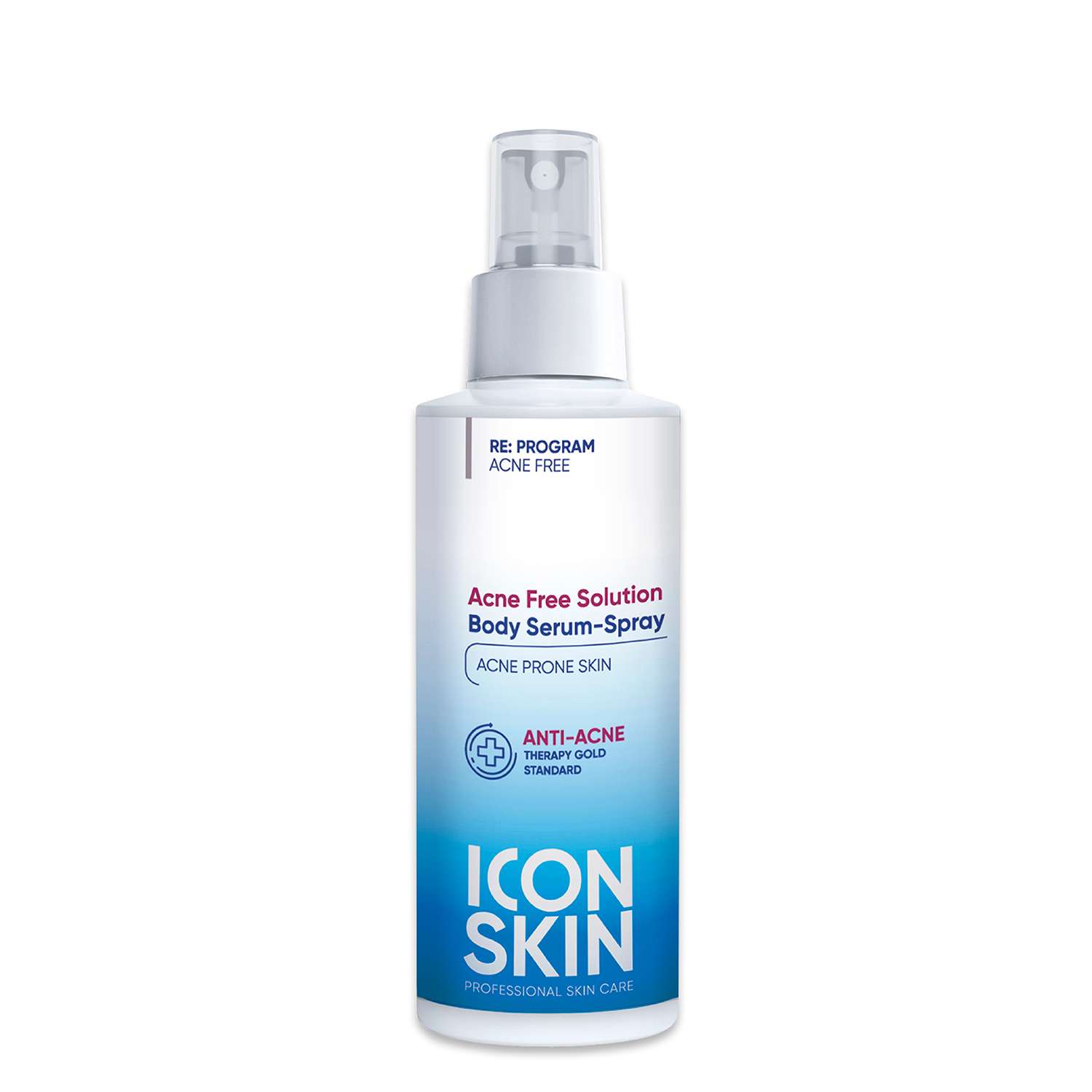 Сыворотка ICON SKIN спрей от акне на теле acne free solution - фото 1
