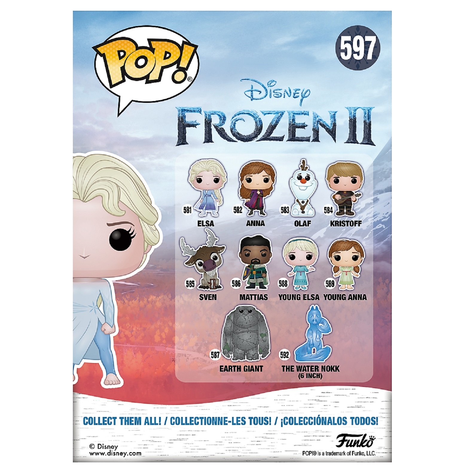 Игрушка Funko Pop Disney Frozen 2 Elsa Fun254933 - фото 6