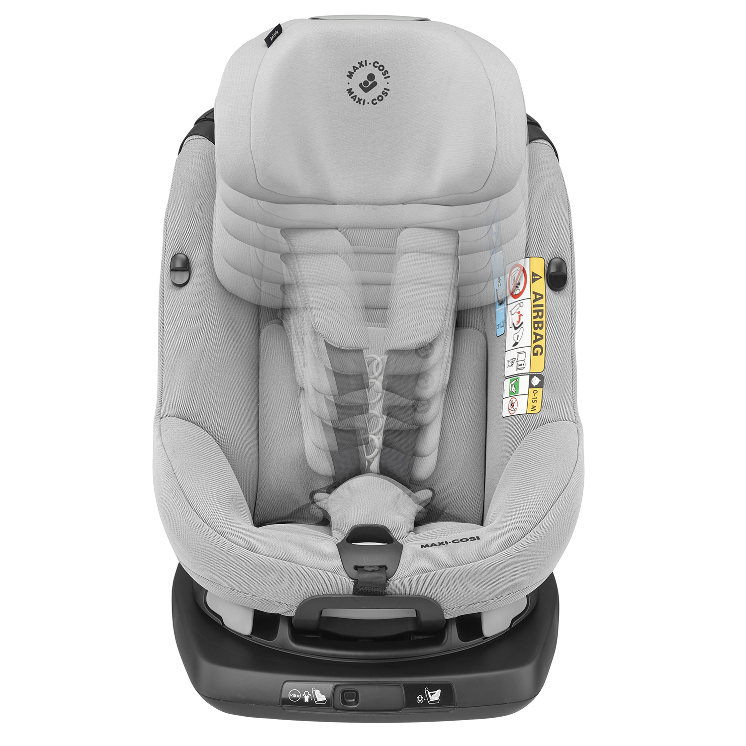 Автокресло Maxi-Cosi AxissFix Authentic Grey - фото 9