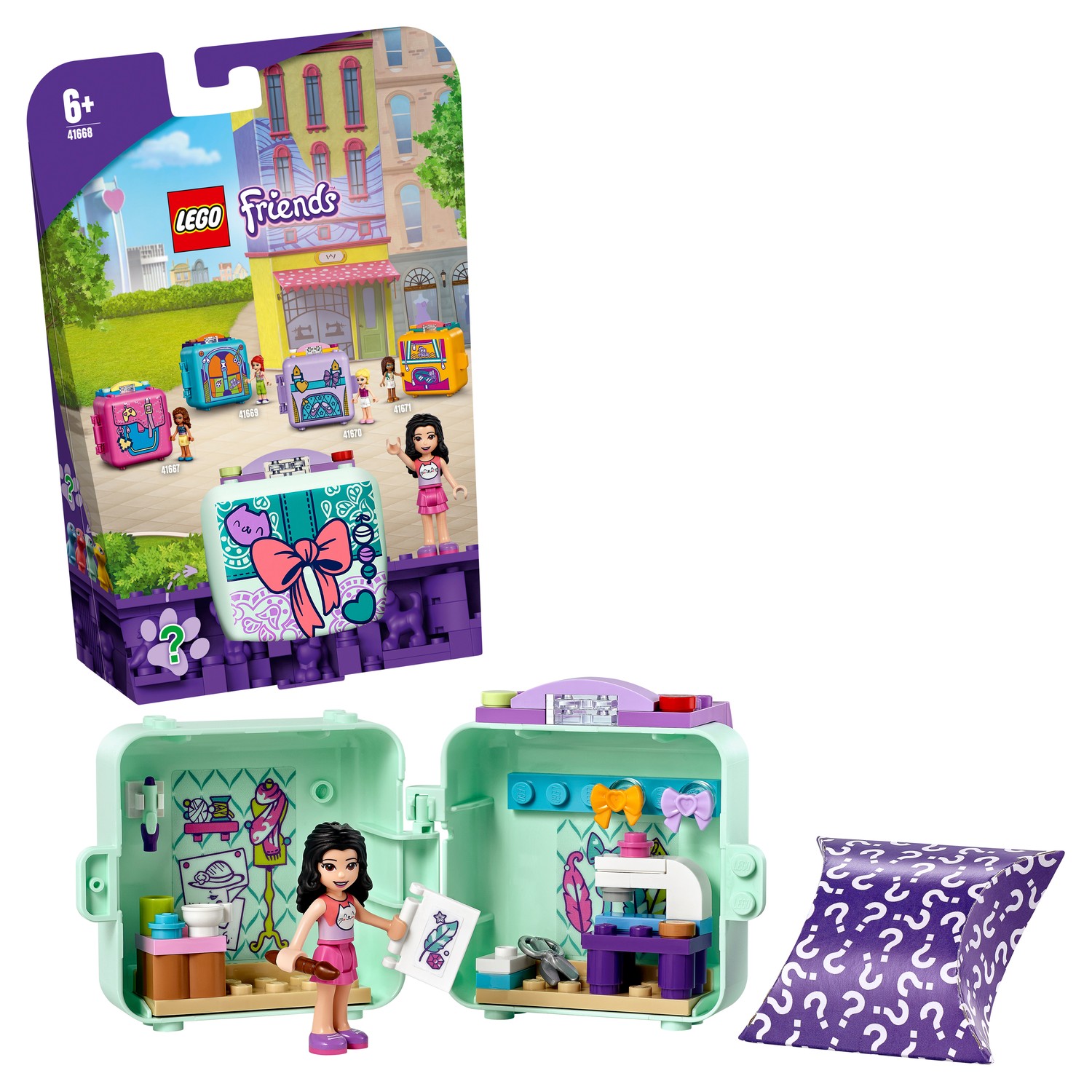 Конструктор LEGO Friends Модный кьюб Эммы 41668 - фото 1