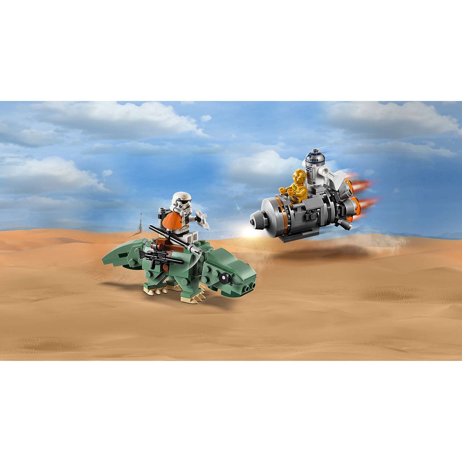 Конструктор LEGO Star Wars Спасательная капсула Микрофайтеры дьюбэк 75228 - фото 8