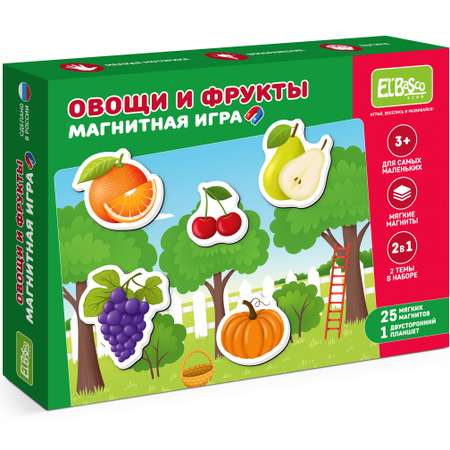 Настольная игра El BascoKids Овощи и фрукты