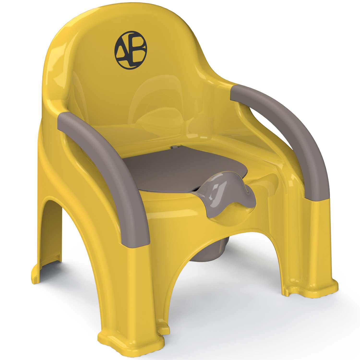 Горшок-стул AmaroBaby Baby chair жёлтый - фото 7